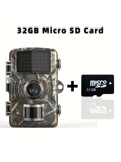 1080p High Definition Wildlife Scouting Camera,Trail Cameras Camera Outdoor,Night Vision, Motion Detection, Audio Alert, Wand Hanging, IP66 Waterproof, PIR Night 0.8s Detection Triggered, 1080P HD Resolution Camera,Ideal Outdoor Hunting Observation view 2