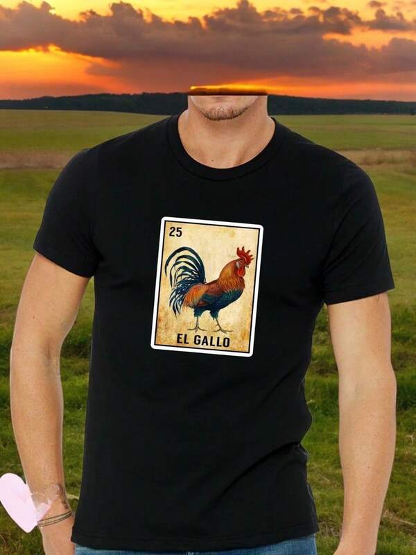 Playera El Gallo La Loteria