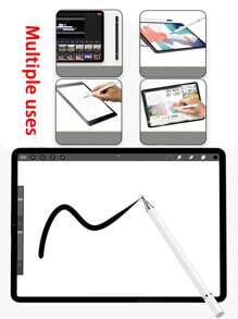 1入白色觸控屏幕手寫筆，適用於手機和平板電腦，可手寫和繪畫雙重使用 - 白色 - 查看 6