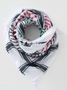 1pc Arabic Headscarf With Headband, New Unisex Desert, Dubai Tourism Retro Style, Turban Head Wrap - Multicolor - View 9