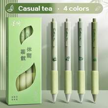4 cái/hộp Hoa anh đào Mùa Giới hạn Hoa anh đào Thỏ Đen Mực gel bút - Hồng - Xem 14