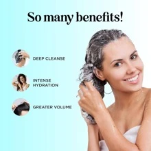 Maple Holistics Volumizing Biotin Shampoo And Conditioner Set - Sulfate Free Shampoo And Conditioner For Dry Damaged Hair Care - Thinning Hair Shampoo And Conditioner With Nourishing Biotin And Rosemary Oil (8oz Set) - 彩色 - 查看 4