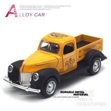 1:32 Hợp kim mô hình xe bán tải Graffiti cổ điển đồ chơi hành động kéo lại hoàn hảo xe cổ điển đồ chơi hoặc đồ trang trí cho nhà sưu tập trang trí máy tính để bàn - Nhiều màu - Xem 13