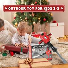 Kids Jackhammer Toy Drill - Pretend Play Jackhammer With Realistic Sound & Action, Kids Construction Toys For Boys Girls Aged 3-5,4-7 - Red - View 5