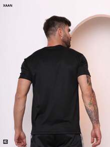 Xaan Men's Sublimated Dry Fit T-Shirts For Gym Premium Running - Blanco - Ver 2