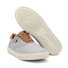 Men Sneakers - 灰色 - 查看 3