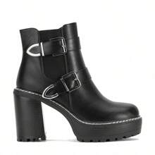 Women Ankle Boots & Booties - Black - View 2