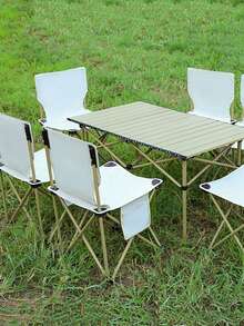 1 Ghế Gấp Ngoài Trời Ghế Gấp Di Động Xe Ghế Gấp Ghế Gấp Giải Trí Cắm Trại Ghế - Nhiều màu - Xem 10