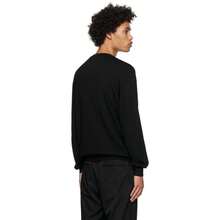 Moschino Black Embroidered Sweater - Default - View 4