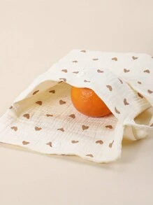 1pc Soft Printed Multifunctional Nursing Bag For Stroller, Bottle Storage Bag, Tote Bag - Multicolor - View 5