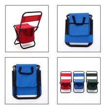 Folding Camping Chair Stool Wear-Resistance Oxford Fabric Durable Material Suitable For Outdoor Travel