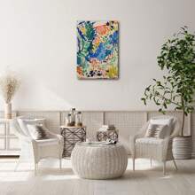 1pc/Frame Matisse Retro Abstract Painting Wall Art, Matisse Exhibition Art, Landscape Wall Art Canvas Prints, Watercolor Wall Art Posters, Matisse Poster, Matisse Wall Art, Matisse Garden, Wall Decor