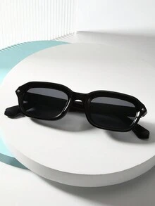 1 Peça de Óculos Decorativos de Moda com Estrutura Pequena Quadrada. Óculos de Festa de Moda para Praia de Verão