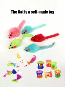 猫/狗爱好者礼物和狗/猫妈妈爱宠物不倒翁老鼠玩具猫爱好者和猫妈妈爱玩具玩具猫爱好者和猫妈妈爱玩具玩具 - 彩色 - 查看 5