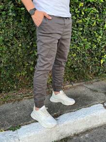 Men Jeans - 黑色 - 查看 10