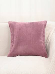 1 pieza de funda de almohada de pana o funda de almohada lumbar - Morado - Ver 4