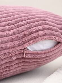 1 pieza de funda de almohada de pana o funda de almohada lumbar - Morado - Ver 8