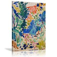 1pc/Frame Matisse Retro Abstract Painting Wall Art, Matisse Exhibition Art, Landscape Wall Art Canvas Prints, Watercolor Wall Art Posters, Matisse Poster, Matisse Wall Art, Matisse Garden, Wall Decor