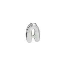 Collier à lettres 3D à la mode, collier avec bulle de nom personnalisé, bijoux personnalisés, collier en argent sterling, cadeau pour la Saint-Valentin