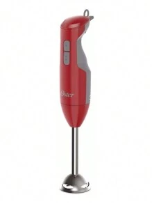 Batidora De Inmersión Oster 2610 Roja Y Gris - Rojo - Ver 2