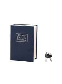 Portable Compartment Book - Hollow Book With Hidden Secret Compartment For Jewelry, Money And Cash, Back To School Season Storage Box (Small Size With Key Lock) Best Gifts - Multicolor - View 5