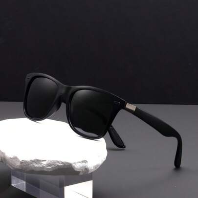 1/3pcs Vintage Classic Fashion Fashion Glasses, Women's Polarized Fashion Glasses, Anti-Scratch Sports Stylish Fashion Glasses, Men's Driving Fishing Fashion Glasses