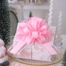 Miliocry 1pc Pull Bow,4.7 Inch Gift Bows Present Wrapping Pull Bow With Ribbon For Wedding Party Decoration Gift Baskets - Multicolor - View 1