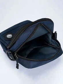 Mini Crossbody Bag Shoulder Bag For Men, Small Messenger Satchel Bag For Women Back To School Students Commute Sling Bag For Man Man Bag Cross Body Bag Side Bag School Supplies Fall Messenger Bag Bag For Man Cylinder Bag Old Money Halloween Christmas - Multicolor - View 10