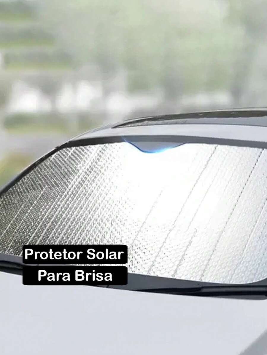 Car Sunshade - 銀色 - 查看 1