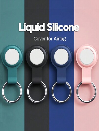 غطاء واقي من السيليكون لجهاز تتبع Airtag، جهاز تتبع الحيوانات الأليفة، جهاز مضاد للفقدان، سلسلة مفاتيح، غطاء واقي مقاوم للماء، غطاء واقي ناعم لجهاز تتبع Airtag2 2025