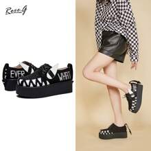 RoseG Cuñas & plataformas de mujer - Negro - Ver 2