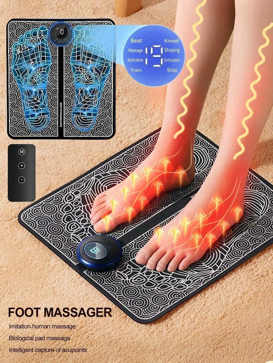 Foot Massager Pulse Foot Massage Device EMS Physical Therapy Acupoint