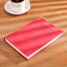 360-Page Large Size Soft Faux Leather Daily Journal Notebook - Premium Plain Ruled Pages, Personalized Dividers, And Stylish Cover - Perfect Gifts For Men And Women For Work, Study, And Personal Use - Multicolor - View 8