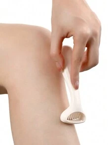 Newest Silky Fuzz Shaving Knife, Skin Blade, Gentle Trimming Without Harming Skin, No Black Spots, Razor For Leg & Underarm Hair Removal Beauty Makeup Tool, Women's Depilator, Portable Rubber Eraser, Physical Hair Removal Device, Sensorless Smooth Shaver, Travel Companion Hair Removal Knife ,Hair Products And Accessories For Barber Salon Beauty Travel Essentials