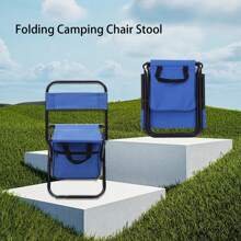 Folding Camping Chair Stool Wear-Resistance Oxford Fabric Durable Material Suitable For Outdoor Travel
