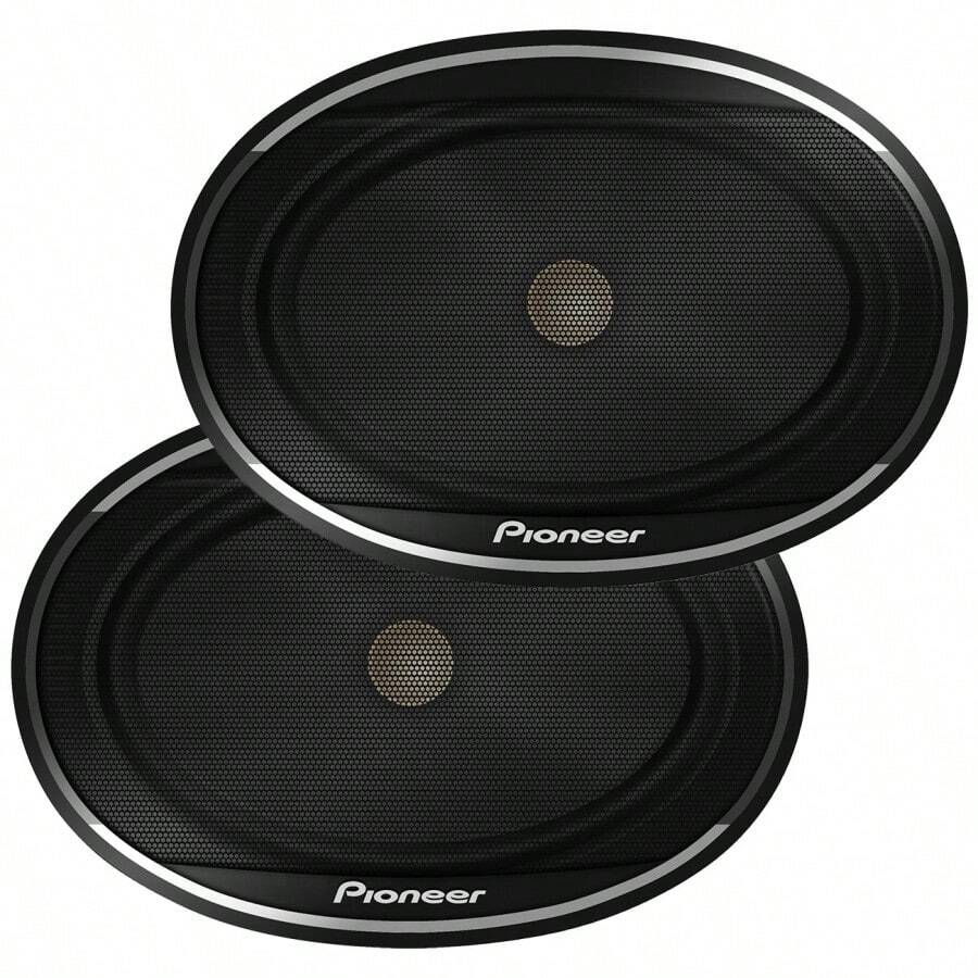 Pioneer 2Way Component Car Speakers 6x9 Oval Clear Sound Easy