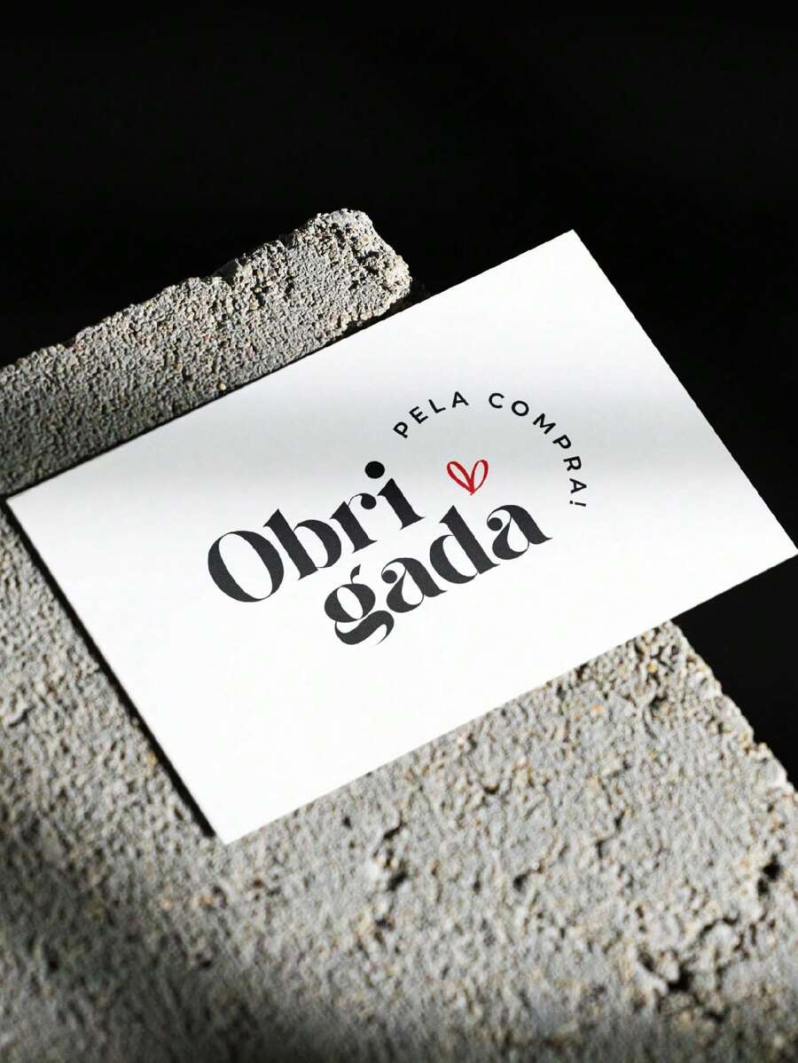 100 Mini Customer Thank You Cards - Thank You For Your Purchase - 9x5 Ready For Delivery Back To School - 白色 - 查看 1