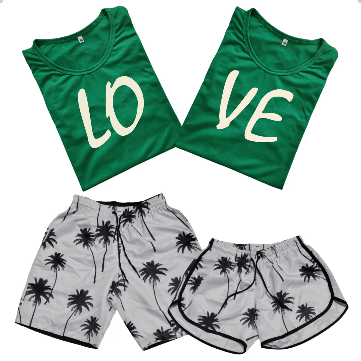 Men Shorts - Green - View 1