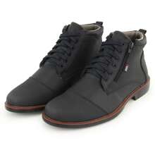 Men Hiking Boots - 黑色 - 查看 1