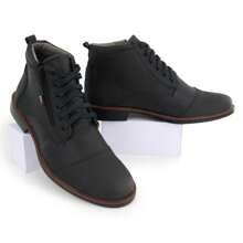 Men Hiking Boots - 黑色 - 查看 5