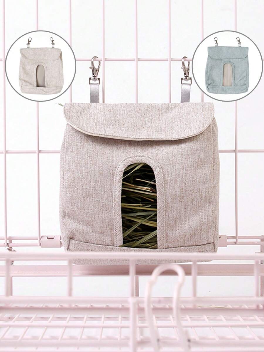 ABLAZE ZAI 1 pieza Alimentador colgante para mascotas de tela de poliéster apto para animales pequeños, utilizable en todas las estaciones