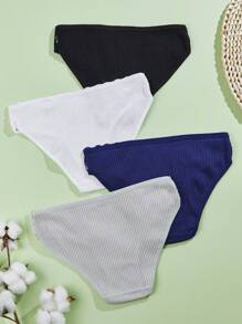APRSEA 4 chiếc quần lót nữ cạp trung, ren thêu gợi cảm - Nhiều màu - Xem 3