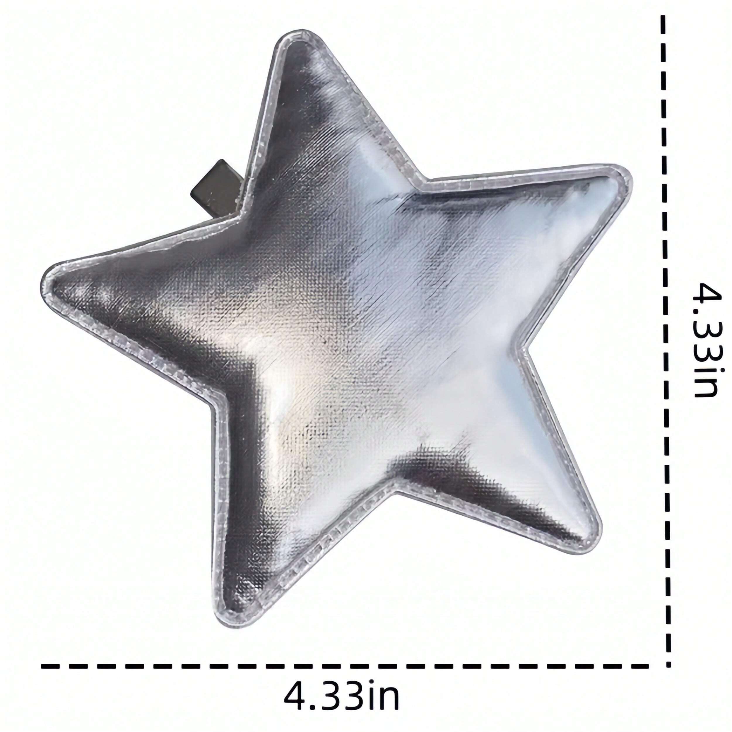 1 peça Clipe de Cabelo de Estrela de Rua Y2k Colorido, Clipe de Cabelo