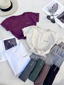 Women T-Shirts - 深灰色 - 查看 5