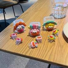 Silicone 3D Cartoon Cable Protector Case, Cute Animal Charger And Data Cord Protective Cover, Compatible With IPhone 18W-20W USB Cables - No Battery Required - Multicolor - View 5