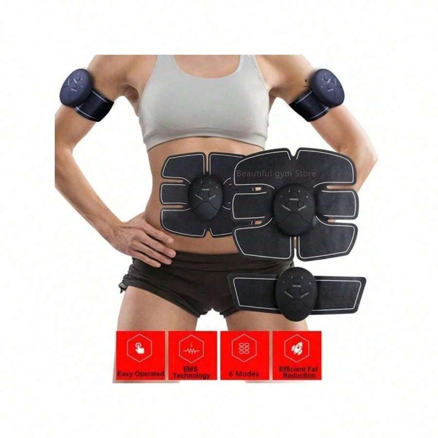 Battery EMS ABS Hip And Abdominal Patch Muscle Stimulator For Training