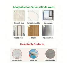 1 件壁挂式肥皂盒、免钻肥皂架、浴室淋浴收纳盒、未打孔肥皂架、带排水装置的淋浴皂盒、浴室、厨房水槽、浴室配件收纳、浴室储物罐 - 白色 - 查看 3