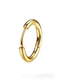 1 chiếc Khuyên Tai Bạc Sterling, Bông Tai Inox, Không Cần Tháo Ra Khi Ngủ, Thích Hợp Để Đeo Hàng Ngày Cho Nam Và Nữ - Bông tai đơn giản nhiều màu - Xem 15