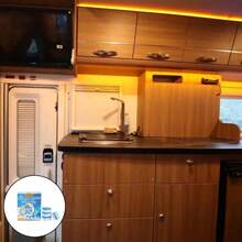 12-Piece Set Of Deep Cleaning Effervescent Tablets For Washing Machine Water Tank - Powerful Deodorizing And Descaling Solution - Effective Household Cleaning Tool For Fresh Laundry - Blue and White - View 7