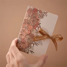 5/10Pcs Book Shape Gift Box Ith Ribbon Paperboard Candy Chocolate Present Packaging Box For Party, Wedding, Birthday, - Multicolor - View 6